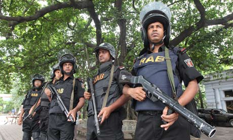 Bangladeshi RAB forces