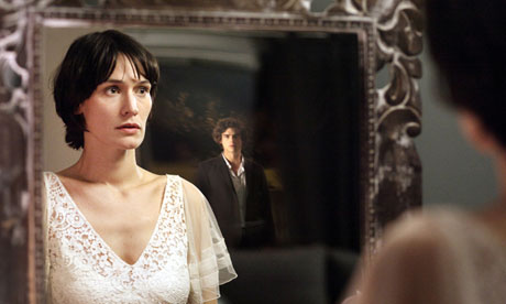 Still from The Returned: Adele looking into mirror