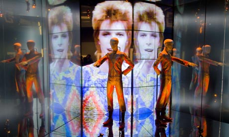David Bowie's Starman costume at the V&A