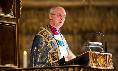Archbishop of Canterbury Justin Welby 