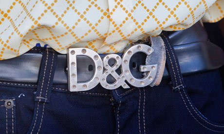 Dolce and Gabbana … stylish and sniffy.