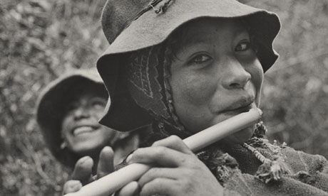 Eugene Harris, Peruvian Flute Player, from The Family of Man