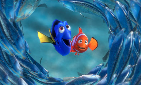 Day 23 - Favorite Dance Scene - Dory and Marlin "No eating here tonight ...
