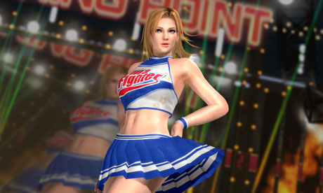 Dead or Allive cheerleader