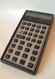 Hewlett Packard calculator: 