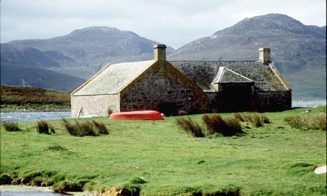 The boathouse where the KLF burned a million pounds … much to locals' irritation.