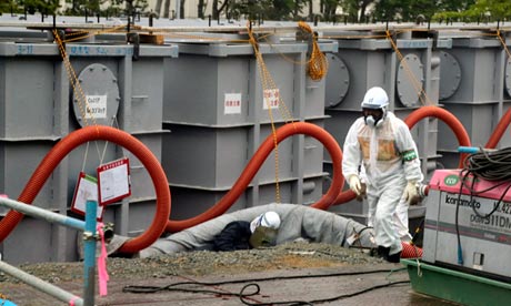 Fukushima nuclear power plant leak, Japan