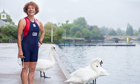 Eddie Brocklesby at the Serpentine.