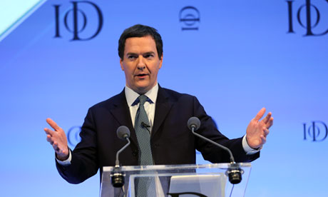 George Osborne Institute of Directors Annual Conference, Royal Albert Hall, London