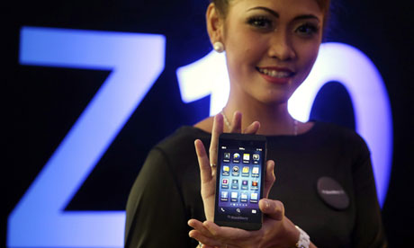 BlackBerry Z10 launch, 2013