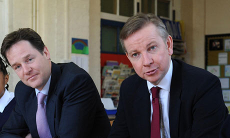 Nick Clegg and Michael Gove