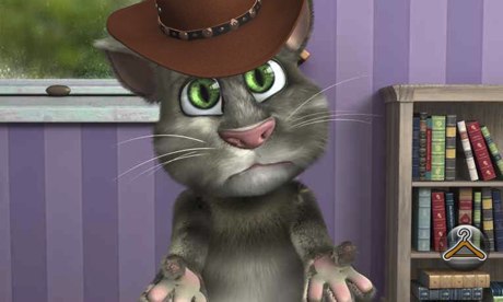 Talking Tom Cat 2 tiro tela