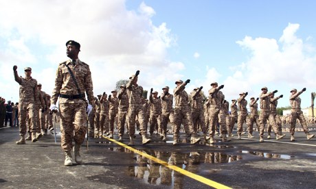 Graduation Ceremony Of New Batch Of Libyan National Army In Tripoli