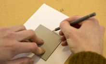 Do something - project linocut - step 1