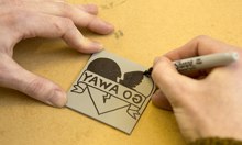 Do something - projectg linocut - step 5