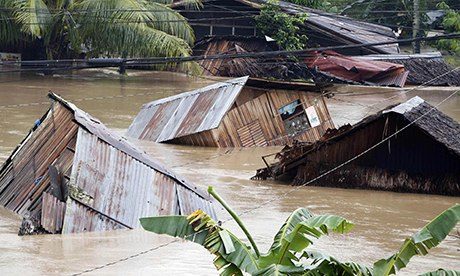 Philippines storm Agaton in Butuan city