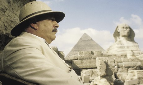 Poised comic turn: Peter Ustinov in Death on the Nile.