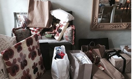 Anna Wintour's tree-less Christmas Day