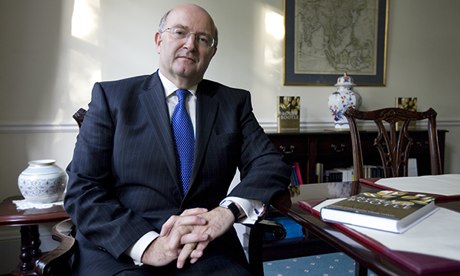 Economist Roger Bootle at his consultancy, Capital Economics.