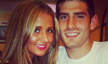 Natasha Massey and Ched Evans