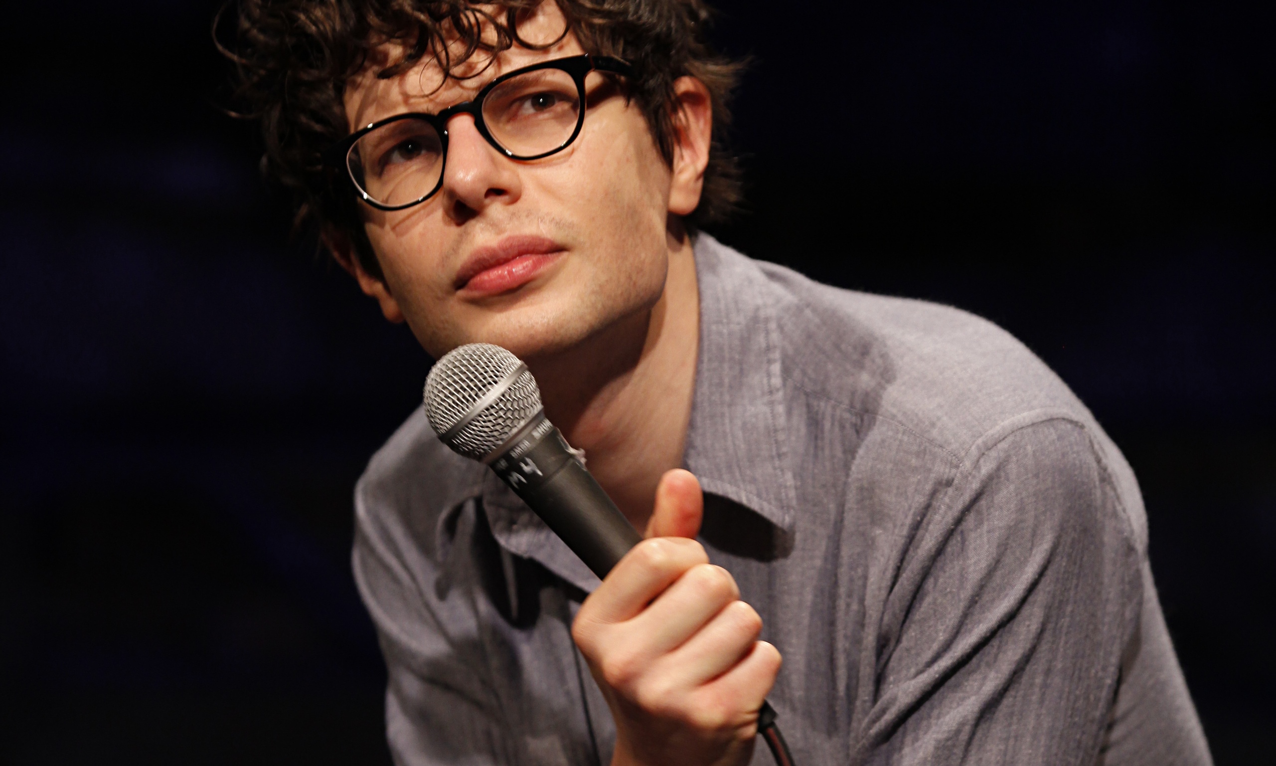 Simon Amstell review – monogamy, masturbation and moral muddles | Stage | The Guardian - Simon-Amstell-To-Be-Free-014