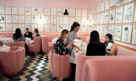 David Shrigley at Sketch restaurant