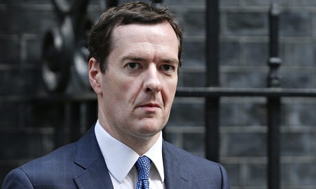 Britain's Chancellor of the Exchequer Osborne leaves Number 10 Downing Street in London