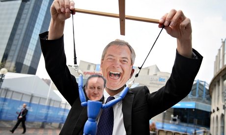 David Cameron puppet