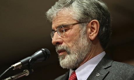 Sinn Féin president Gerry Adams