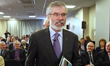 Sinn Féin leader Gerry Adams
