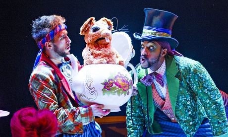 The March Hare and the Mad Hatter in The Mad Hatter's Tea Party