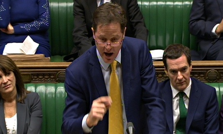 Nick Clegg deputy prime minister