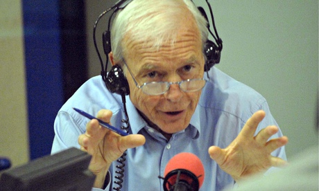 John Humphrys in the Today studio