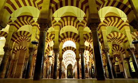 Inside the Mosque-Cathedral of Córdoba