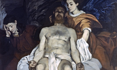 Dead Christ, with Angels by Edouard Manet