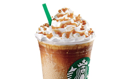 Starbucks caramel frappuccino