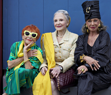 Scene from Advanced Style's documentary