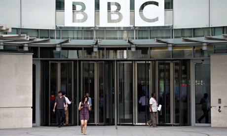 Broadcasting House, London, the BBC's headquarters. 