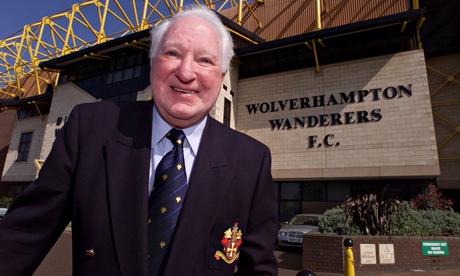 Jack Hayward outside the Wolves football ground. Hayward has died aged 91