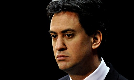 Ed Miliband close up