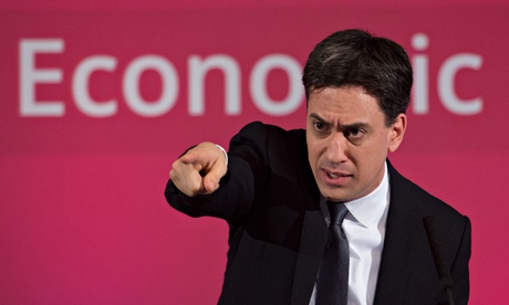 Ed Miliband makes a speech on the economy