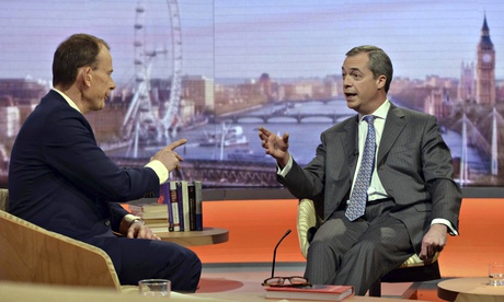 Nigel Farage on Andrew Marr show