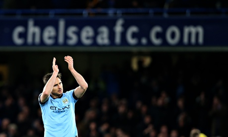 Frank Lampard featured for Manchester City at Chelsea and enjoyed the reception he received from the