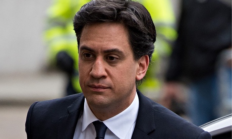 Labour party leader Ed Miliband