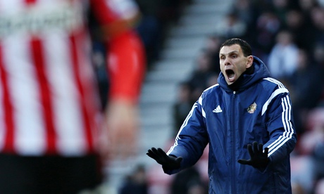 Sunderland manager Gus Poyet kicked every ball at the Stadium of Light but could do nothing to convi