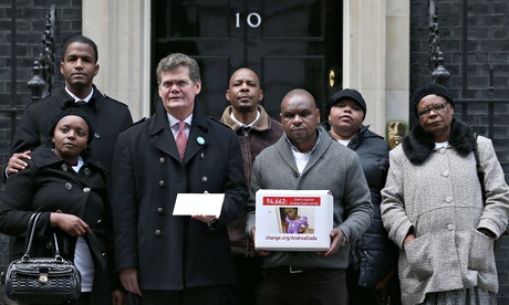 Gada family petition handed to 10 Downing Street