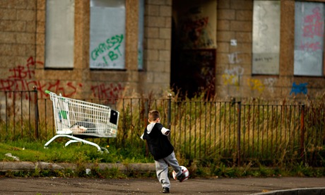 Run-down street, Glasgow