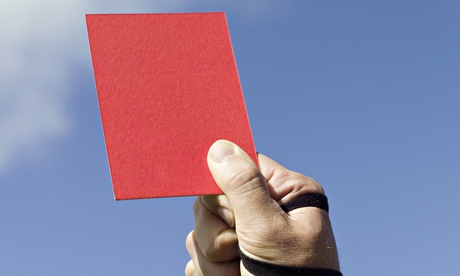 Weekend quiz: red card