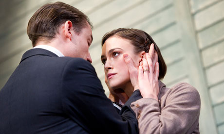 Keira Knightley in The Children's Hour at the Comedy theatre, London