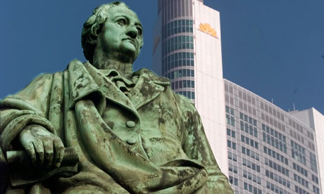 Goethe memorial in Frankfurt